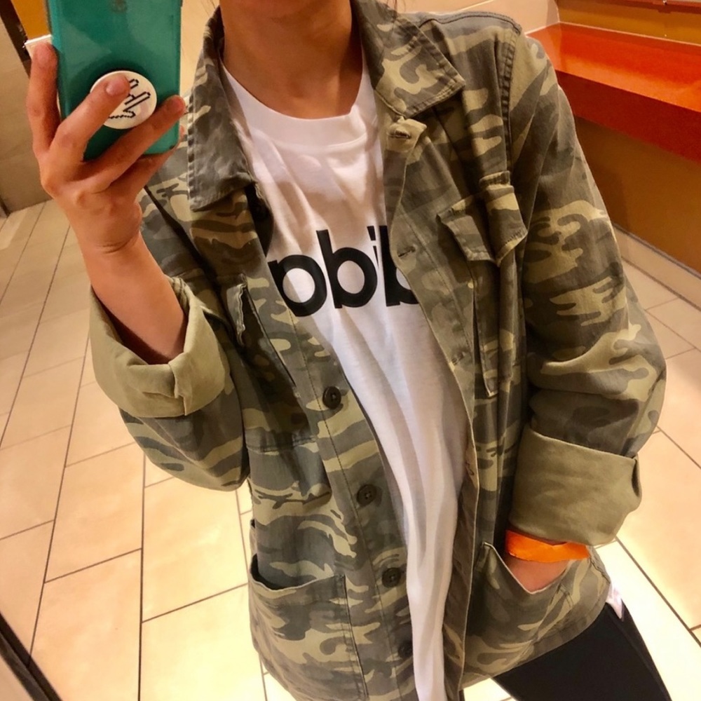 Sanctuary Camo Shacket